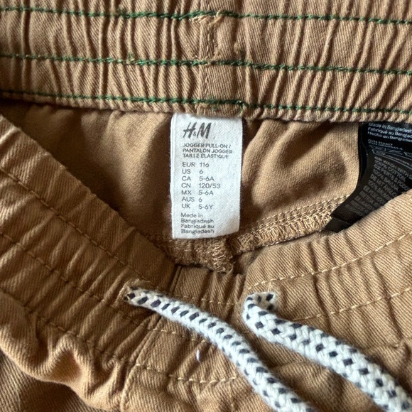 H&M 3 Pairs, Cotton Joggers Size 6 Boys, Set of 3 - Picture 9 of 9